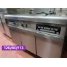 Μεταχειρισμένη διπλή φριτέζα ρεύματος Frymaster, με σταθμό πατάτας στη μέση  και φίλτρο λαδιού‼️