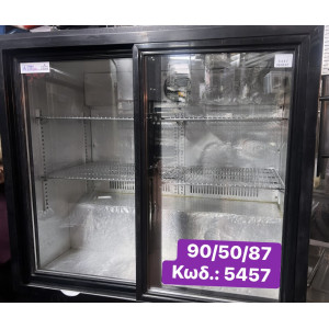 Μεταχειρισμένο back bar με 2 συρόμενες πορτες ‼️