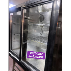 Μεταχειρισμένο back bar με 2 συρόμενες πορτες ‼️
