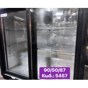 Μεταχειρισμένο back bar με 2 συρόμενες πορτες ‼️