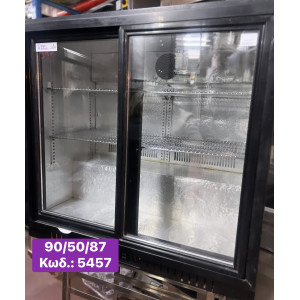 Μεταχειρισμένο back bar με 2 συρόμενες πορτες ‼️