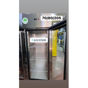 ΚΑΙΝΟΥΡΓΙΟ ψυγείο βιτρίνα - INOX